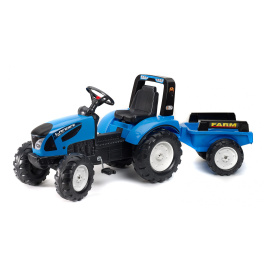 Falk Šlapací traktor LANDINI 3010AB s vlečkou