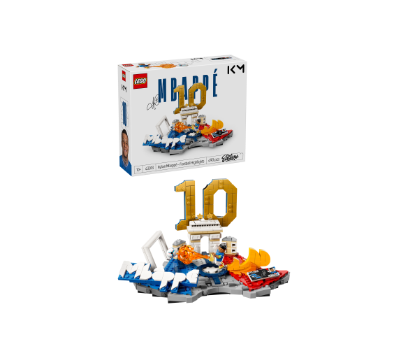 LEGO® Editions 43013 Kylian Mbappé – Hvězdné momenty fotbalu