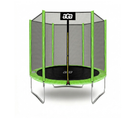 Aga SPORT TOP Trampolína 180 cm Světle zelená + ochranná síť