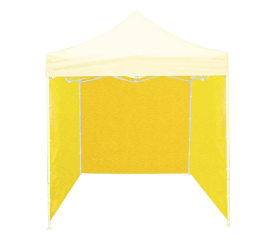 Aga Bočnice k prodejnímu stánku 2x2m Žlutá