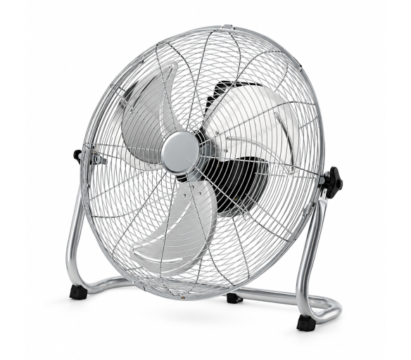 Aga Podlahový ventilátor 50 cm Stříbrný 6DAZ530 - II. JAKOST