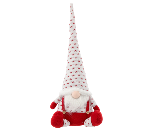 Aga Vánoční skřítek 63 cm Červený