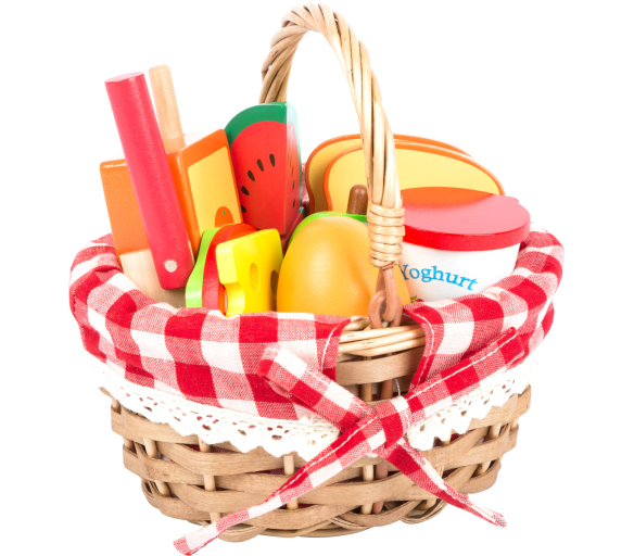 Small Foot Piknikový koš s dobrotami 2DZ150 - II. JAKOST