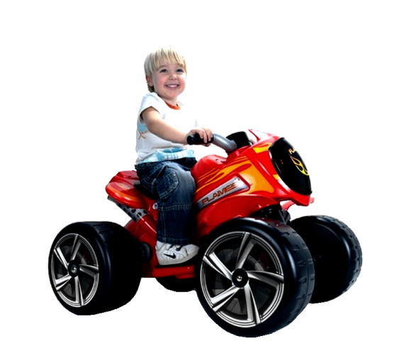 Injusa Elektrická čtyřkolka FLAMES 6V