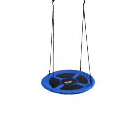 Aga Závěsný houpací kruh 100 cm Modrý