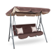 Aga Zahradní houpačka Majka Tmavě hnědá 6DAZ027 - 2. JAKOST