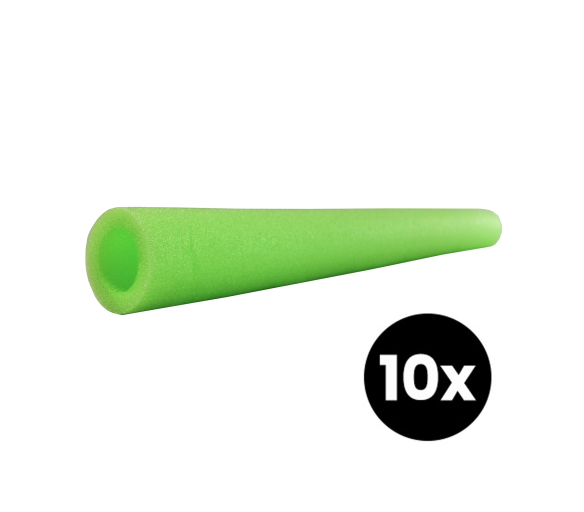 Aga Pěnová ochrana na trampolínové tyče 100 cm Světle zelená 10ks