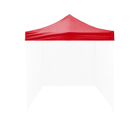 Aga Střecha k prodejnímu stánku 3x3m Červená