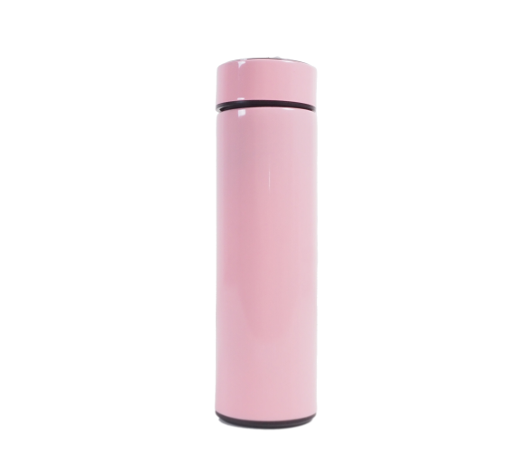 Aga Termoska s teploměrem 500 ml Růžová - II. JAKOST