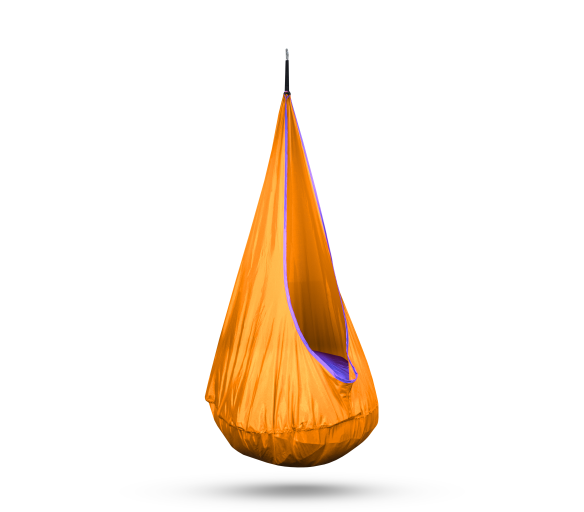 Aga Závěsný vak Oranžovo-fialový