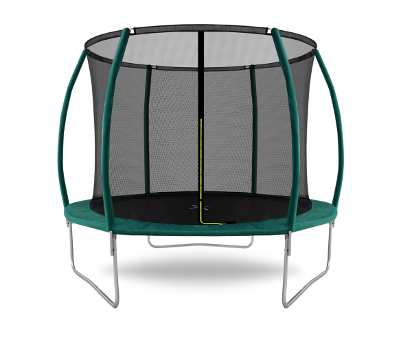 Aga SPORT EXCLUSIVE Trampolína 305 cm Tmavě zelená + ochranná síť