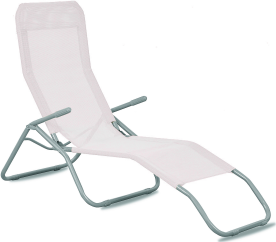 Aga Zahradní lehátko SIESTA Béžové