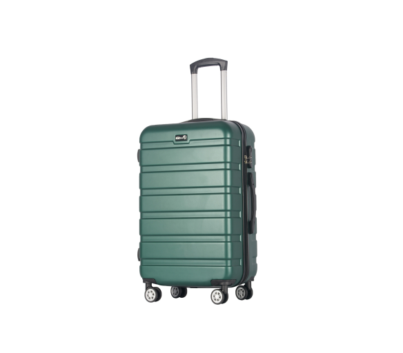 Aga Travel Cestovní kufr 66x46x27cm Tmavě zelená