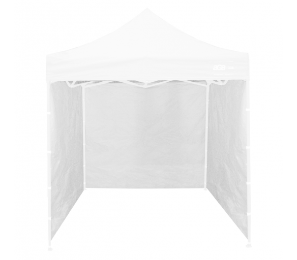 Aga Bočnice k prodejnímu stánku 3x3m Bílá