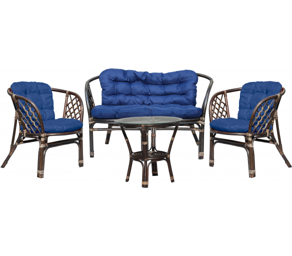 Aga Ratanová sestava BAHAMA Choco Dark Blue
