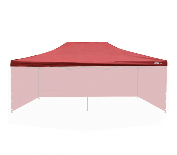 Aga Střecha k prodejnímu stánku 3x6m Červená