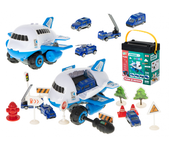 Aga4Kids Transportní letadlo s příslušenstvím