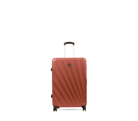 Aga Travel Cestovní kufr 56x35x23 cm CZ148 Červený