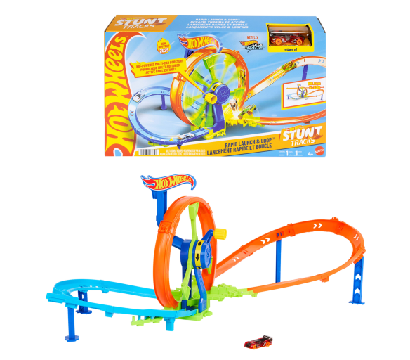 Hot Wheels Rapid Launch & Loop JBX65