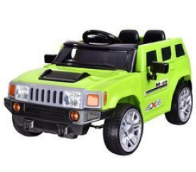 Elektrické autíčko HUMMER s dálkovým ovládáním PA0135 Zelené