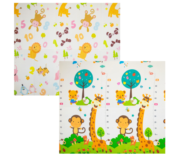 Aga4Kids Dětská skládací pěnová podložka 200x180 cm DS3015