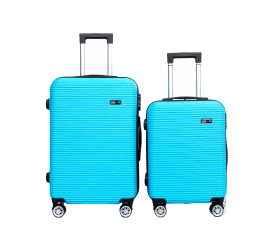 Aga Travel Sada cestovních kufrů vel. M+S Světle modrá 6CZ035 - II. JAKOST    