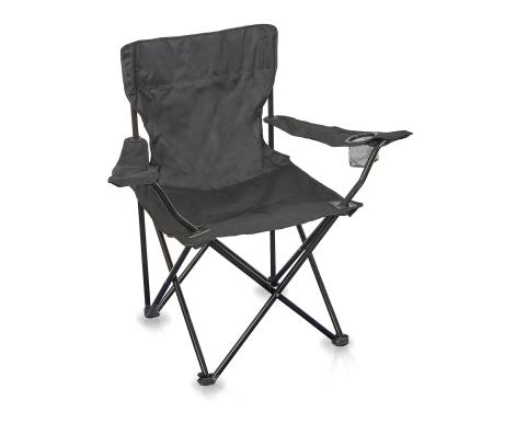 Aga Rybářské křeslo ANGLER Tmavě šedé