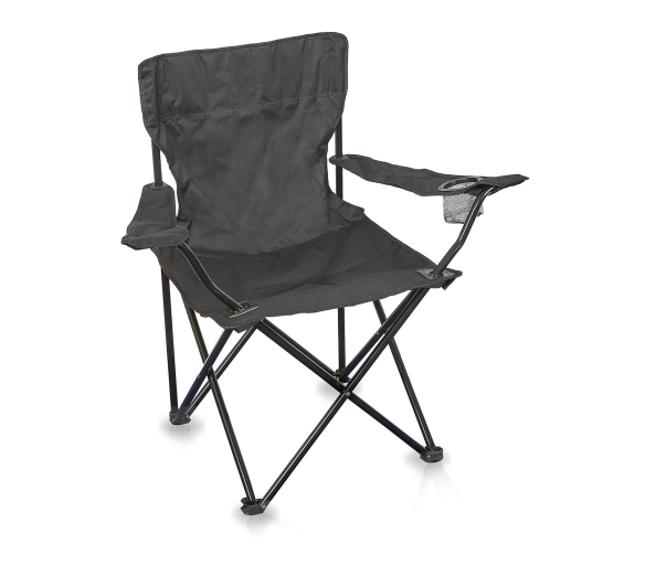 Linder Exclusiv Rybářské křeslo ANGLER PO2481 Tmavě šedé