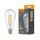 LED žárovka filament - E27 - 6W - ST64 - stmívatelná - neutrální bílá