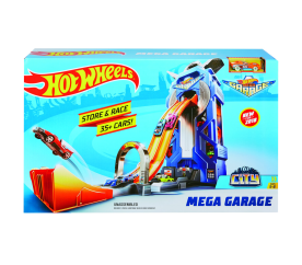 Hot Wheels city garáž se závodní dráhou