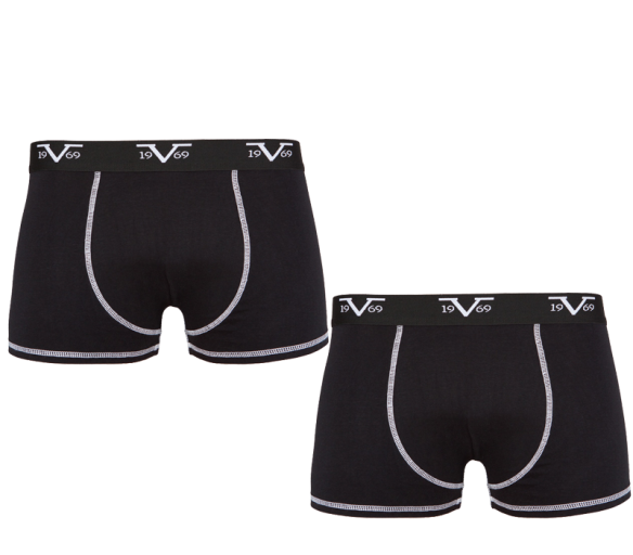 Versace 19.69 Boxerky 2-Pack Black (C12)
