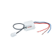 Zápustný nábytkový spínač s pohybovým čidlem 12V-24V 120W