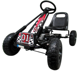 Motokára G1 černá, dětské motokáry