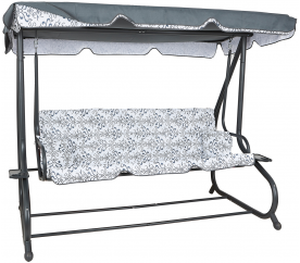 Aga Zahradní houpačka 2v1 GRANDLUX Prestige Grey