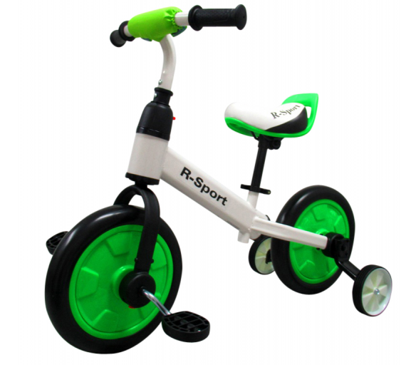 R-Sport Odrážedlo 3v1 P1 White-Green