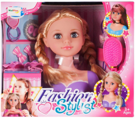 Aga Hlava panenky pro styling s doplňky