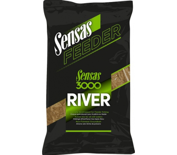 Sensas Krmítková směs 3000 Feeder River 1kg