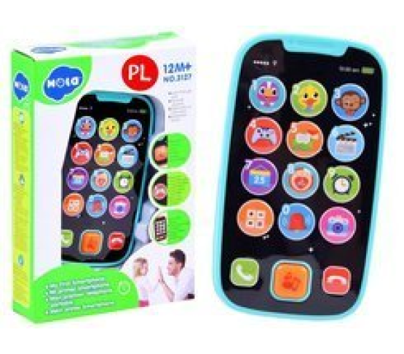 První telefon pro dítě ZA2831 - Modrý