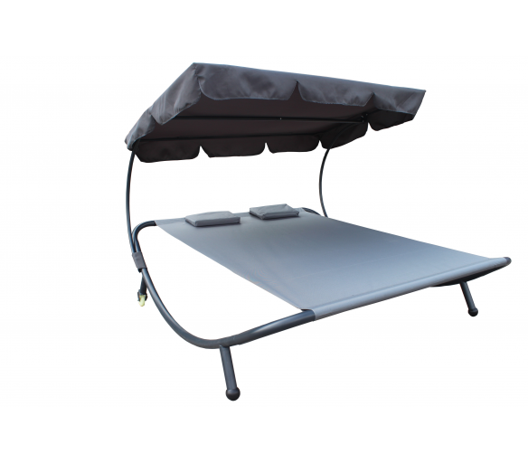 Linder Exclusiv Zahradní lehátko pro dvě osoby se stříškou MC4901