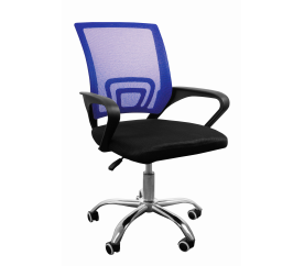 Aga Kancelářské křeslo DAZ373 Černo - Modré