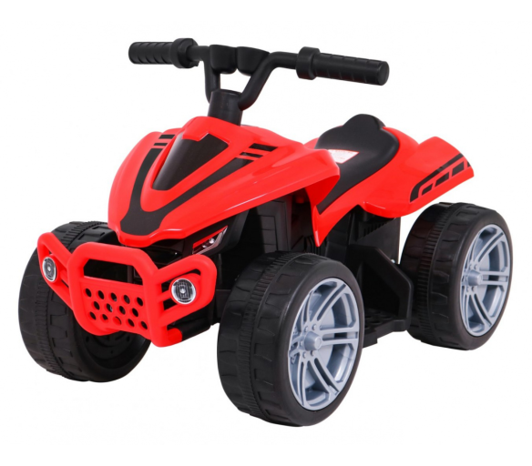 Čtyřkolka Little Monster na baterie pro batolata Červený 25W pohon