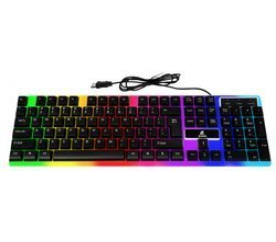 Herní klávesnice podsvícená ISO 12540
