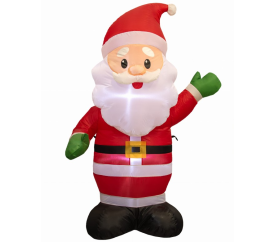 Nafukovací Santa Claus s LED osvětlením - 125 cm