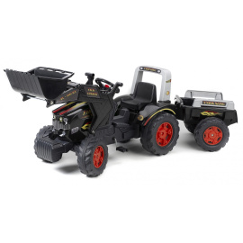 Falk Šlapací traktor FARM KING 950X 1075M s vlečkou