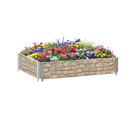 Aga Vyvýšený záhon 120x80x40 cm Kámen