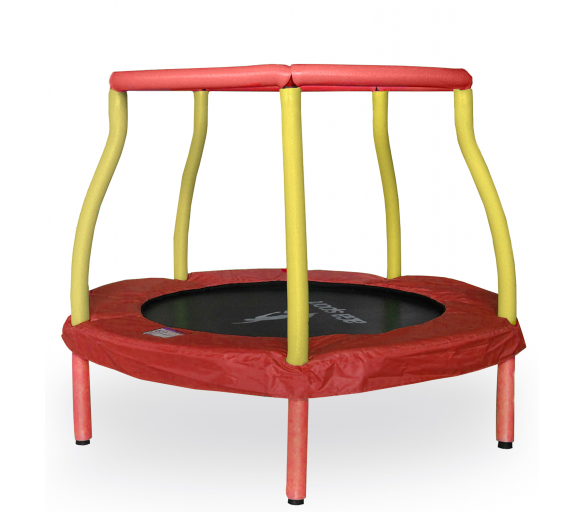 Aga Dětská trampolína 116 cm Red/Yellow