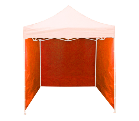 Aga Bočnice k prodejnímu stánku 2x2m Oranžová