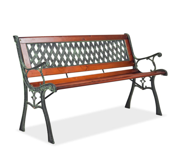 Aga Zahradní lavice 125x52x74 cm - 2. JAKOST