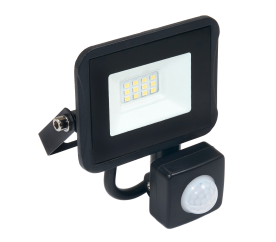 LED reflektor IVO s čidlem PIR - 10W - IP65 - 850Lm - neutrální bílá - 4500K