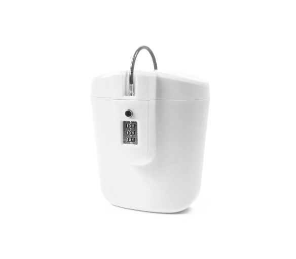 Aga Přenosný bezpečnostní box Bílý